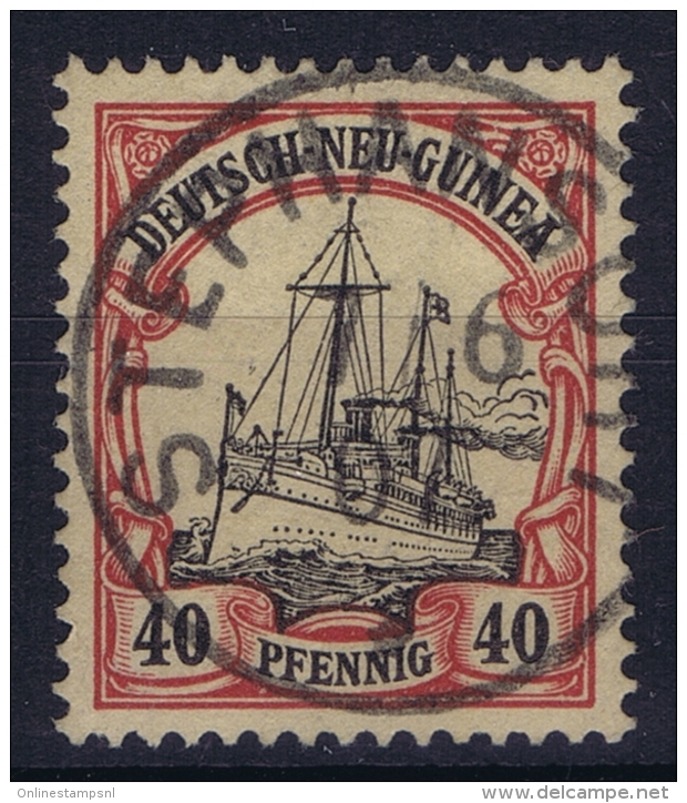 Deutsch-Neuguinea: Mi Nr 13 Cancel STEPHANSORT Friedemann Stempel 23 - Deutsch-Neuguinea