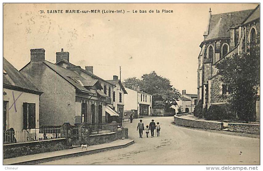 SAINTE MARIE SUR MER LE BAS DE LA PLACE - Autres & Non Classés