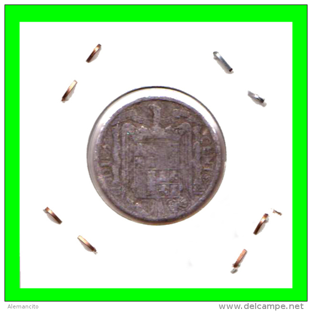 ESPAÑA  MONEDA DE 10 CENTIMOS .  ALUMINIO  AÑO  1953 - 10 Céntimos