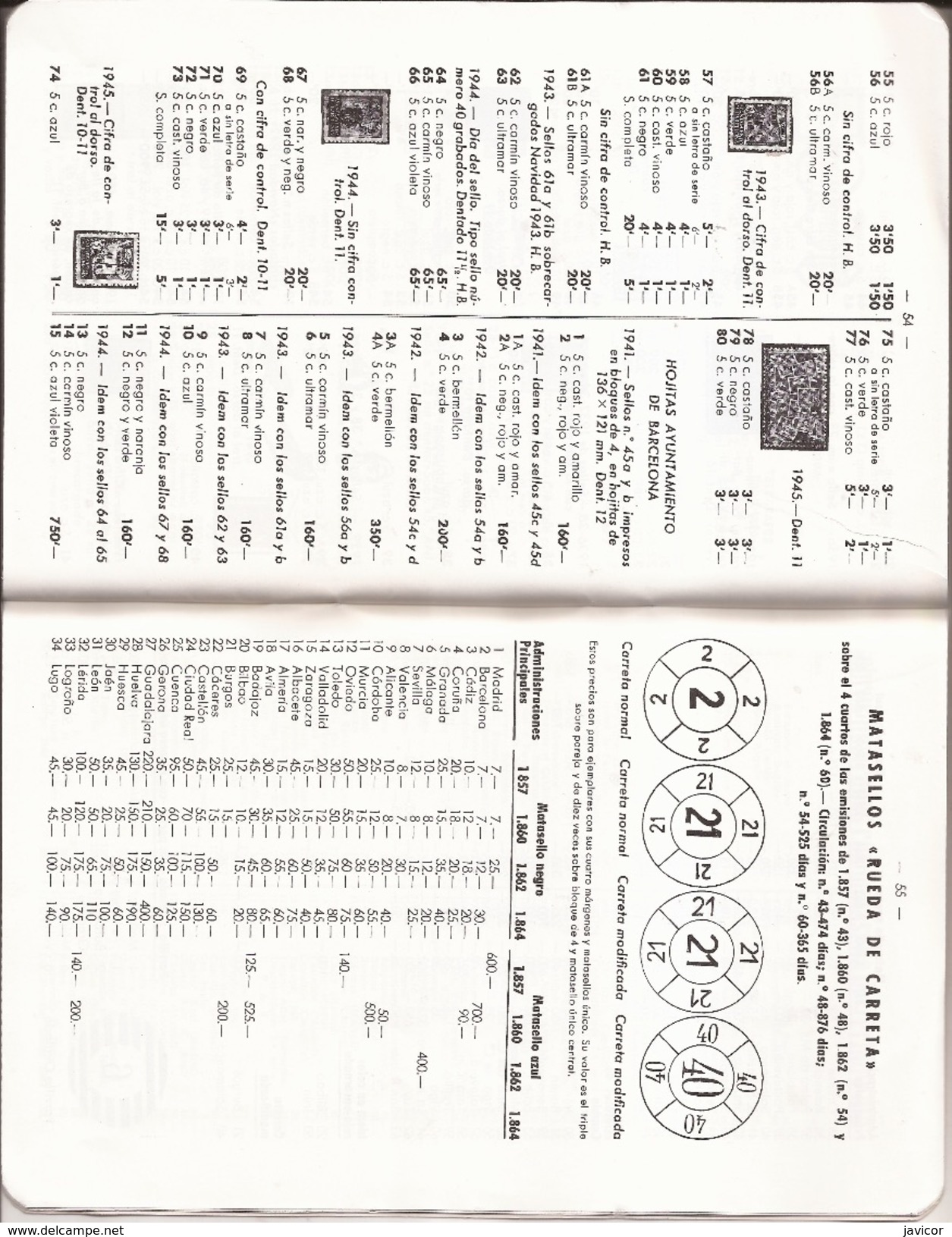 1966 Catalogo Ilustrado Sellos España - Ricardo De Lama -CURIOSIDAD - Spanien