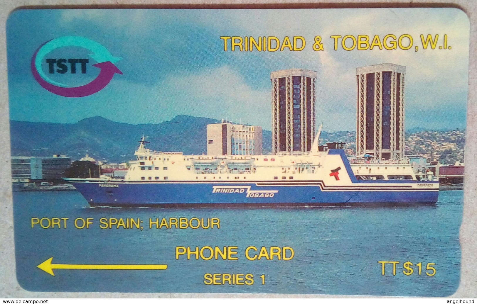 Trinidad And Tobago 2CTTA  TT$15  "  Port Of Spain Harbour " - Trinité & Tobago