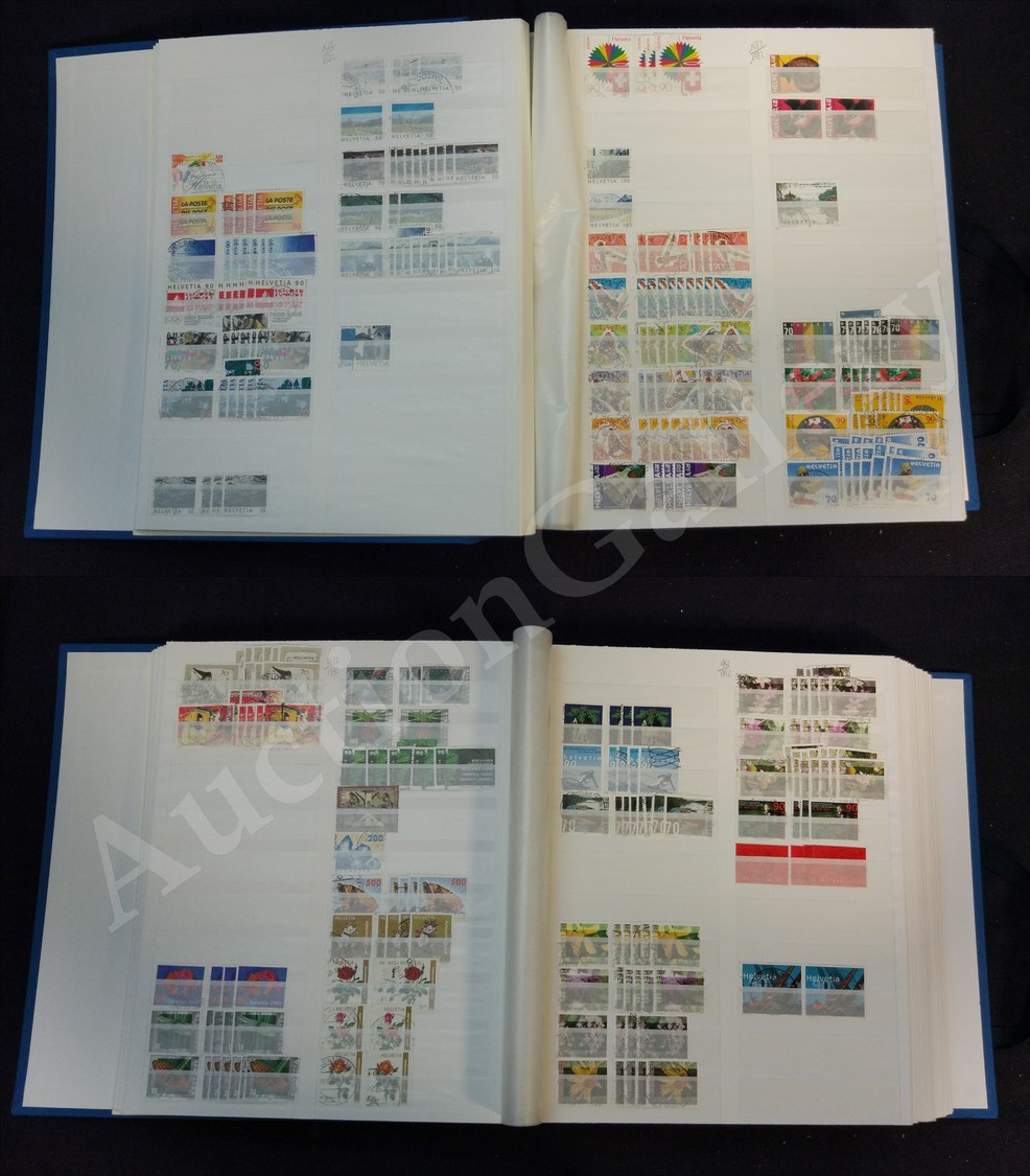 0794 SVIZZERA - 1994/2008 - Accumulazione Di Valori Usati In Album Mammut - Da Esaminare - Sonstige & Ohne Zuordnung