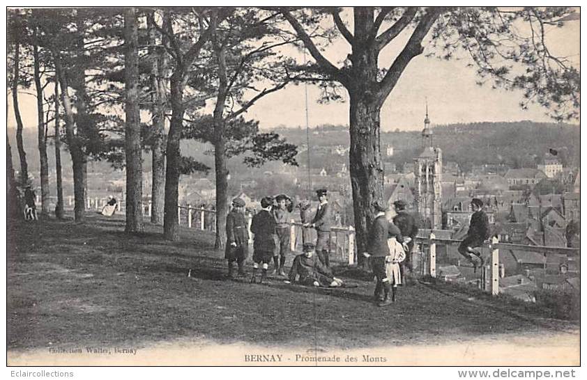 Bernay   27:   Promenade Des Monts    (voir Scan) - Bernay