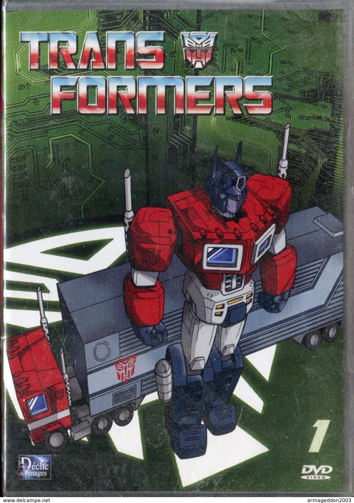 DVD TRANSFORMER VOL 1 / 75 MINUTES - NEUF SOUS BLISTER - Cartoons