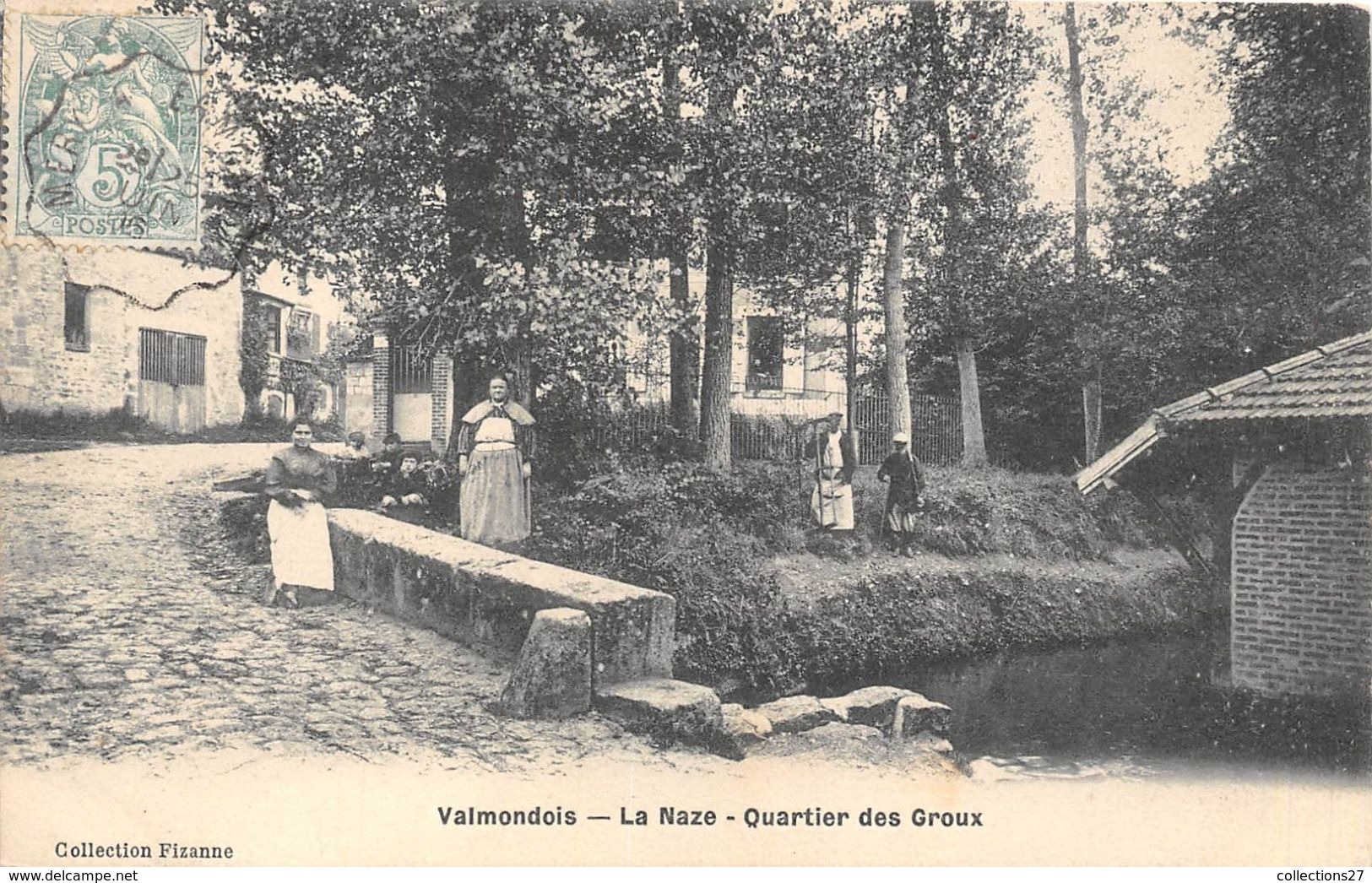 95- VALMONDOIS- LA NAZE- QUARTIER DES GROUX - Valmondois