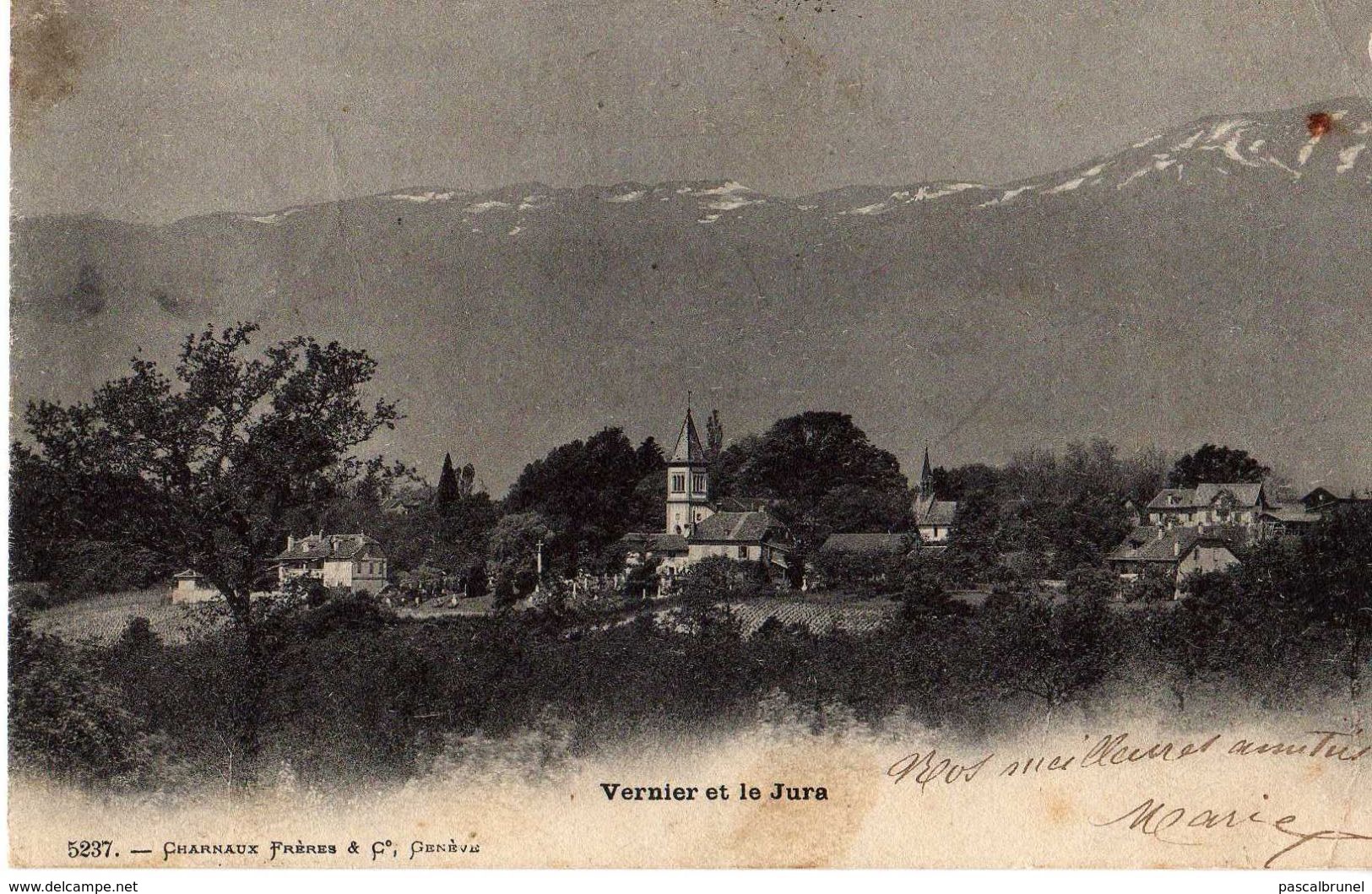 VERNIER - VERNIER ET LE JURA - Vernier