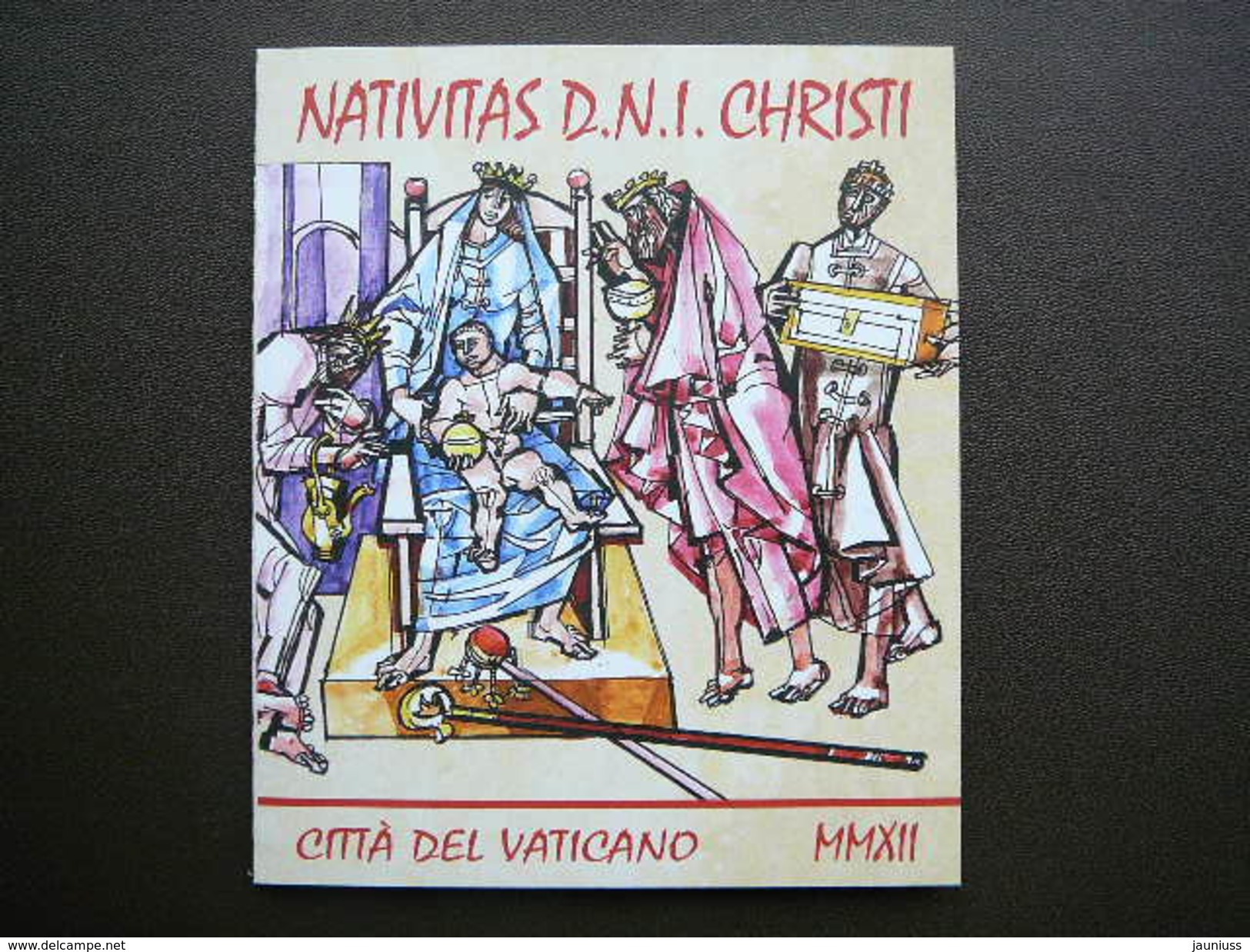 Christmas # Vatican Vatikan Vaticano  MNH 2012 # Mi. 1753/4 Booklet. MH21.Annunciation, By G.Hajnal.Nativity By G.Hajnal - Booklets