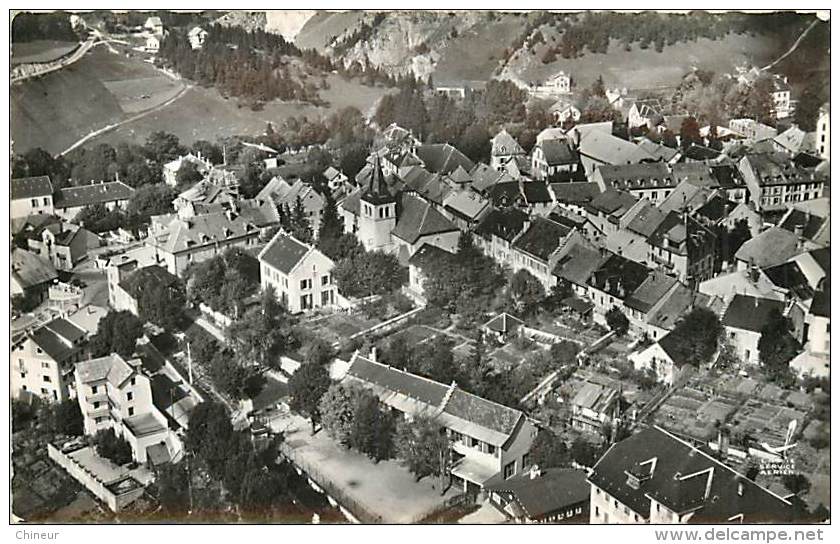 VILLARD DE LANS VUE GENERALE AERIENNE - Villard-de-Lans