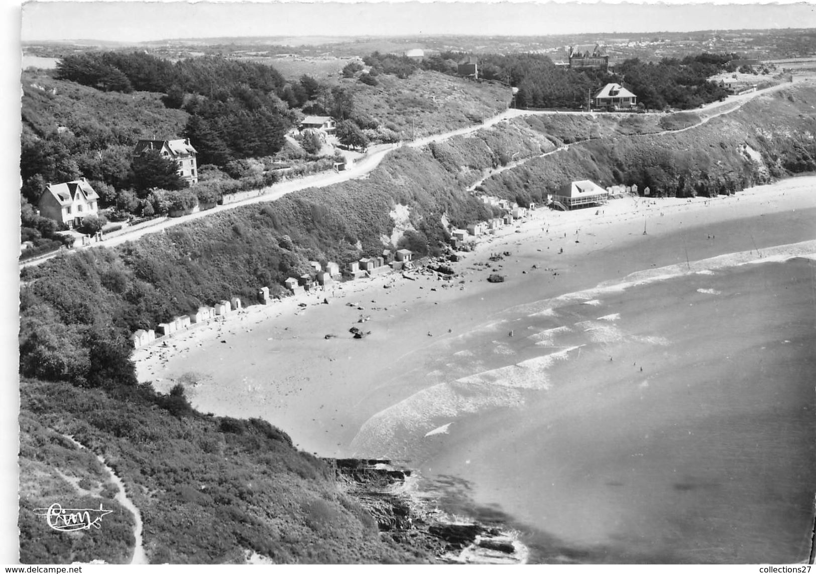 50-CARTERET- LA PLAGE , VUE AERIENNE - Carteret