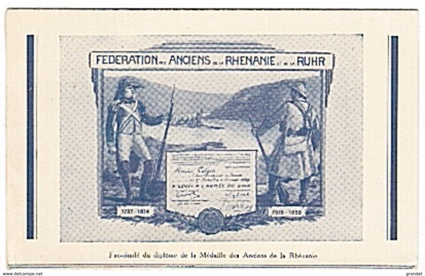 MILITARIA - RHENANIE - RHUR - VIGNETTE - F.A.R.R. - - Other & Unclassified