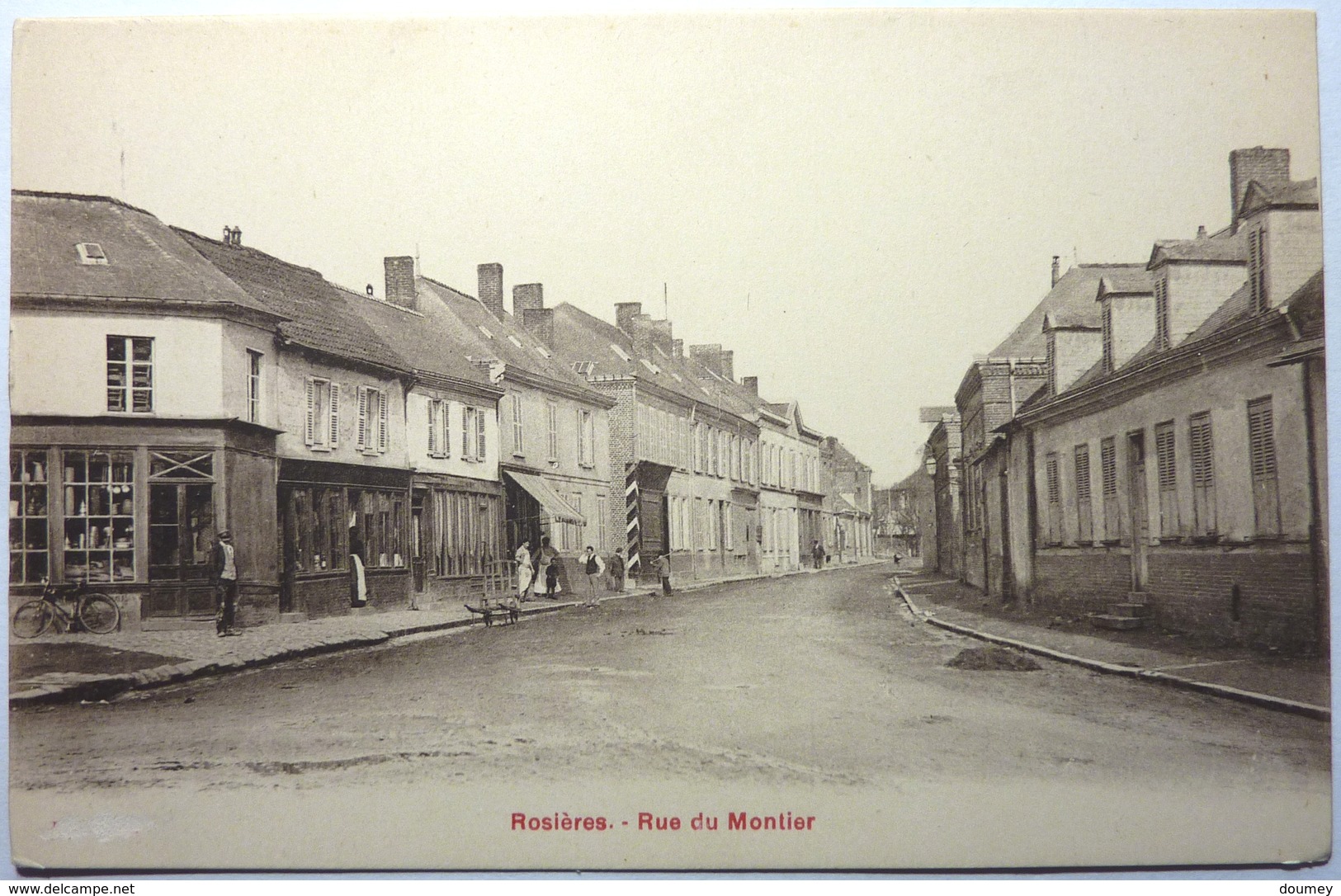 RUE MONTIER - ROSIÈRES - Rosieres En Santerre