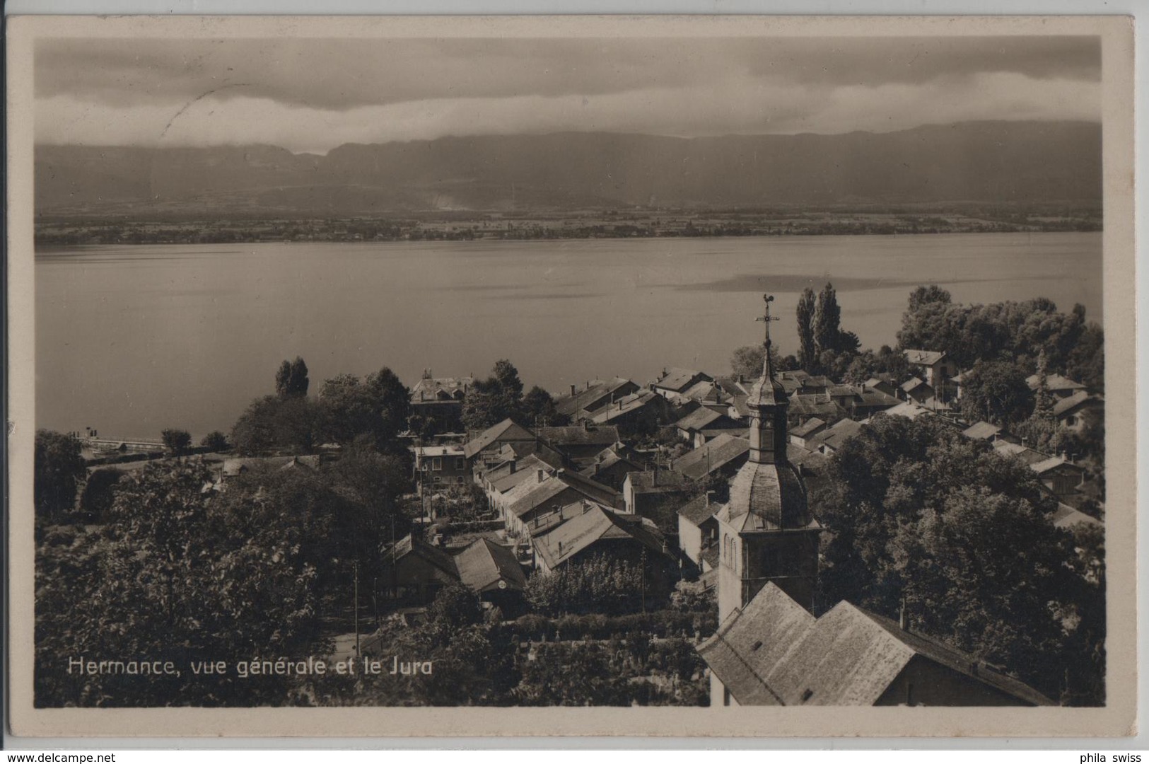 Hermance - Vue Generale Et Le Jura - Photo: O. Sartori - Hermance