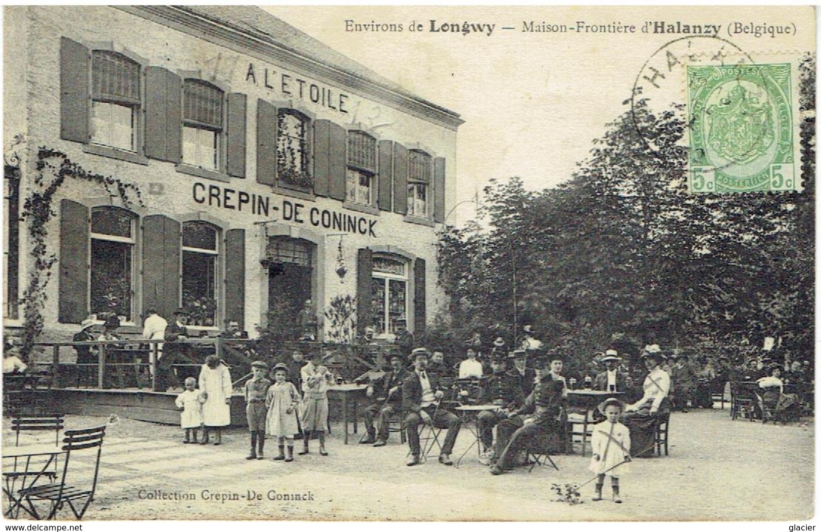 Environs De LONGWY - Maison-Frontière D' HALANZY - ( Belgique ) - A L' Etoile - Aubange