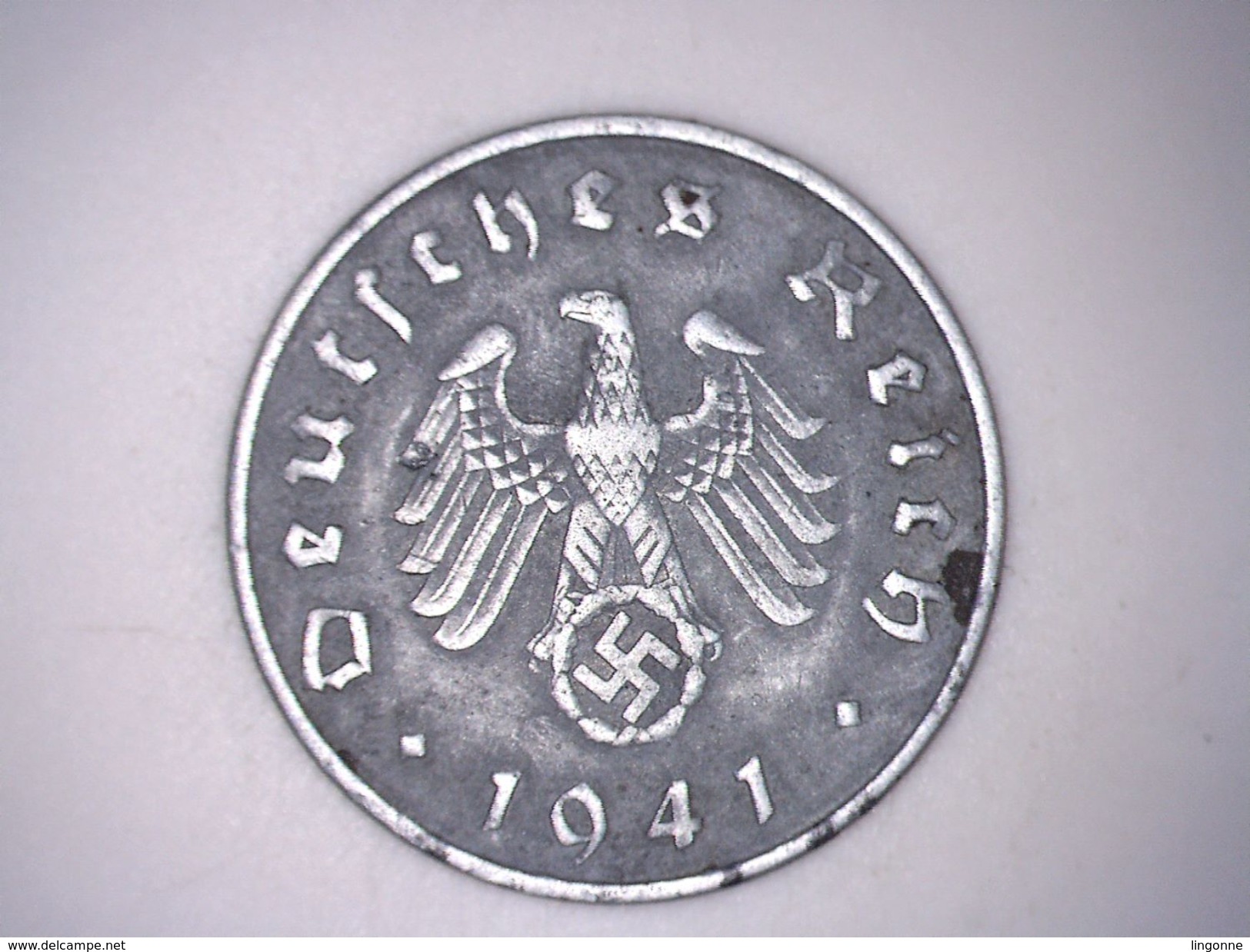 ALLEMAGNE - 10 REICHSPFENNIG 1941 G - 10 Reichspfennig