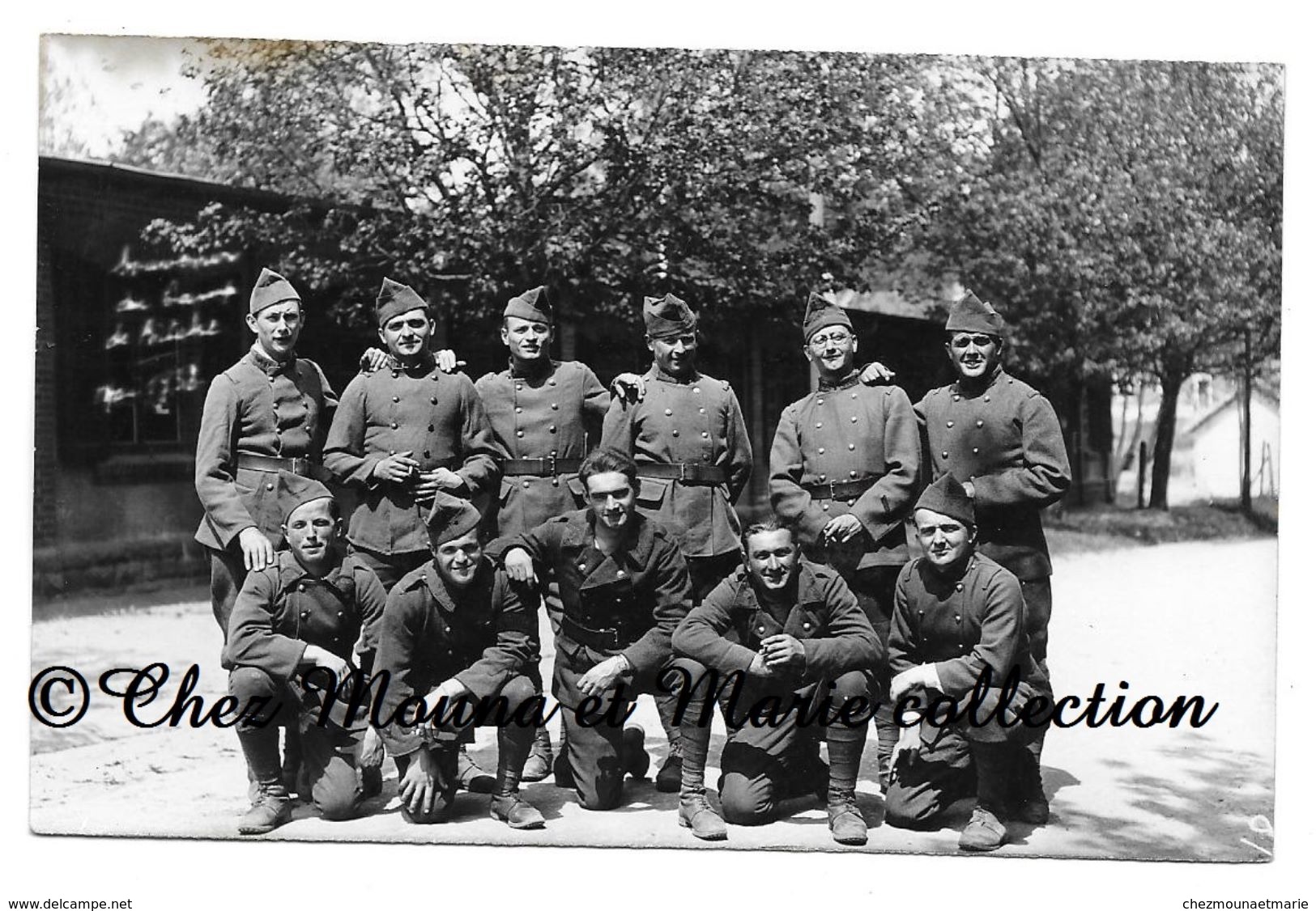 41 EME REGIMENT D INFANTERIE COLONIALE - CARTE PHOTO MILITAIRE - Regiments