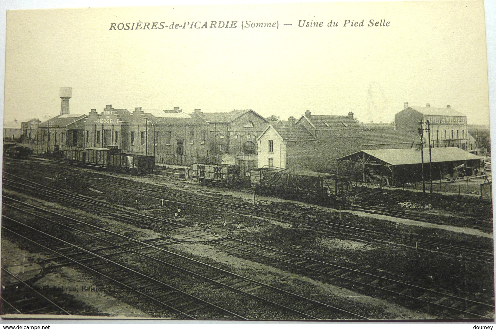 USINE DU PIED SELLE - ROSIÈRES DE PICARDIE - Rosieres En Santerre