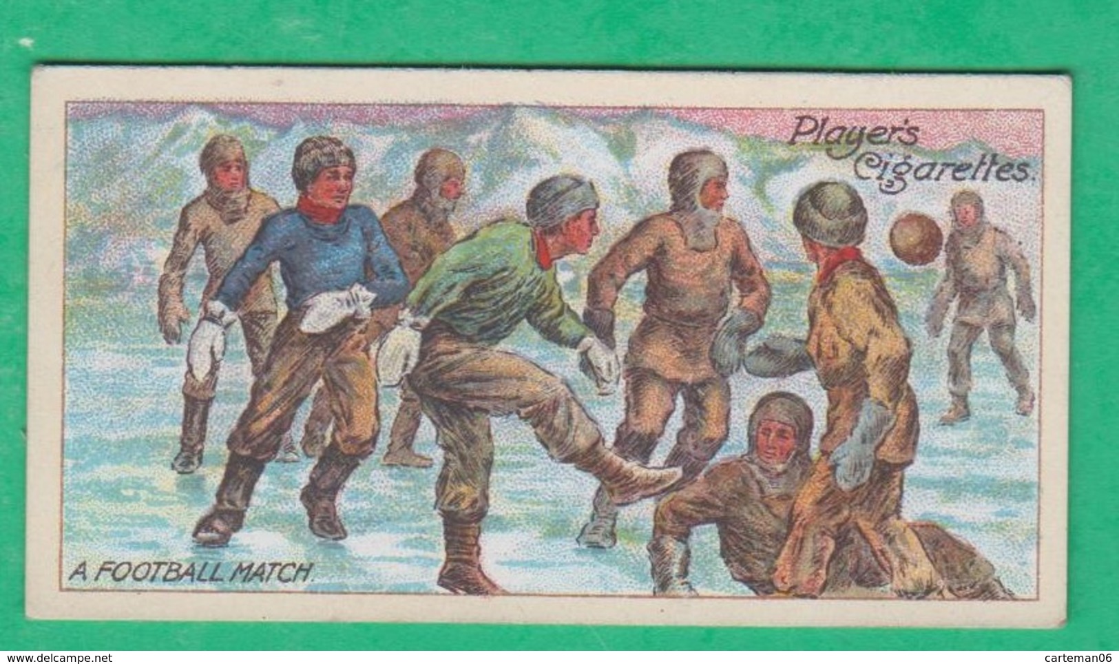 John Player, Player's Cigarettes, Polar Exploration - A Football Match At The Winter Quaters - Player's