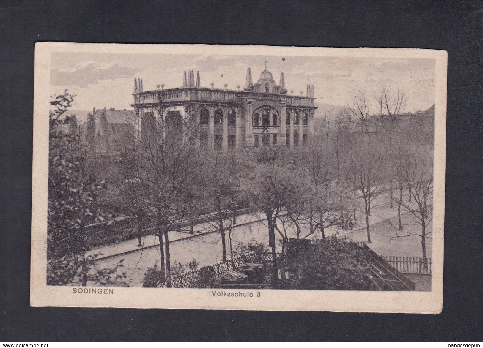 AK Sodingen Volksschule ( Cantonnement Armee Francaise Hermann Lorch) - Herne