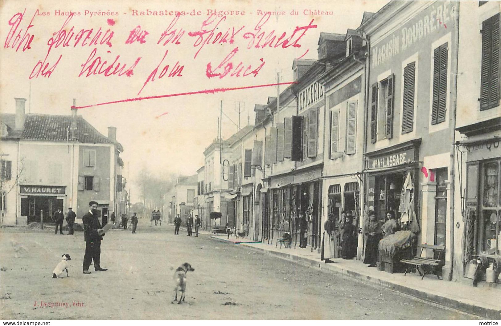 RABASTENS DE BIGORRE - Avenue Du Chateau, Commerces. - Rabastens De Bigorre