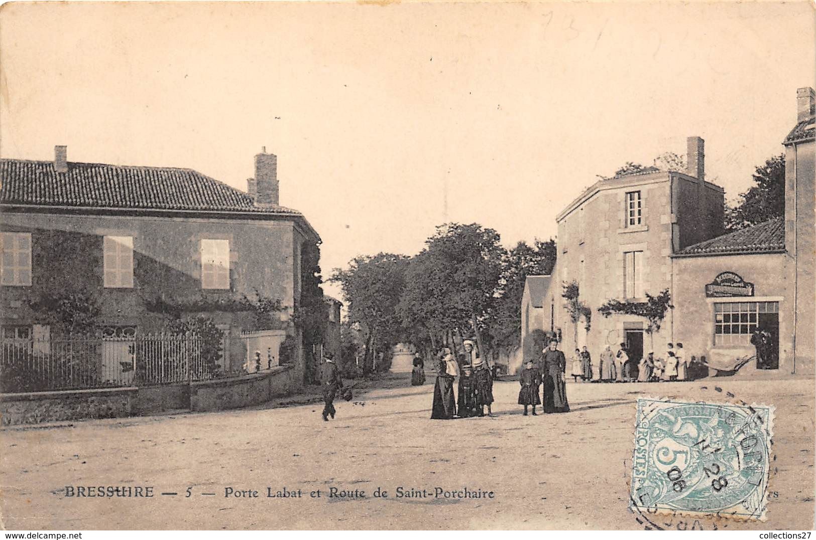 79-BRESSUIRE- PORTE LABAT ET ROUTE DE SAINT-PROCHAIRE - Bressuire