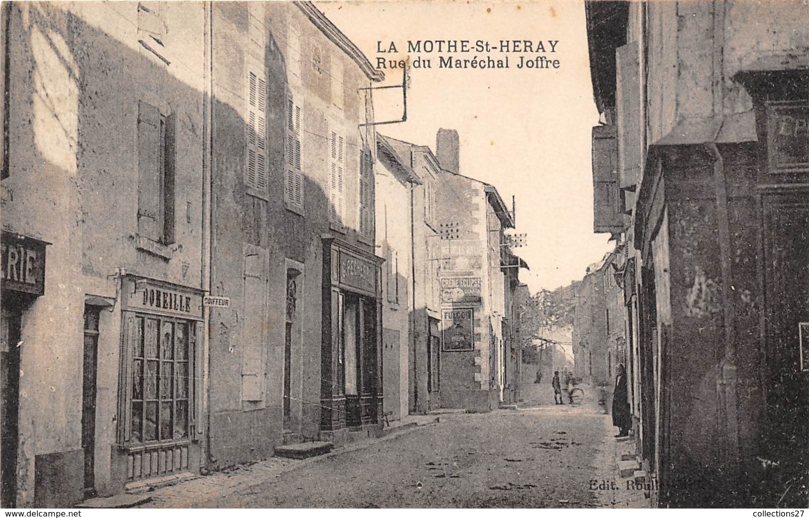 79-LA MOTHE-SAINT-HERAY- RUE DU MARECHAL JOFFRE - La Mothe Saint Heray