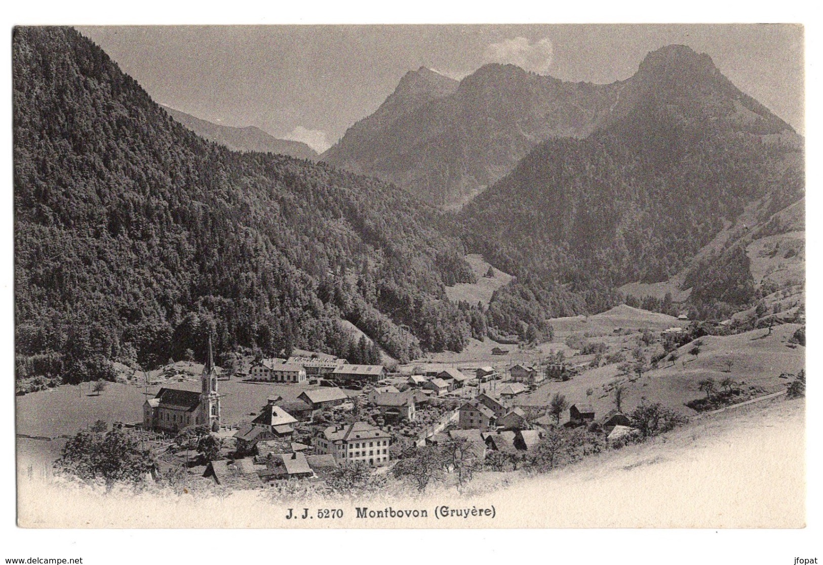 SUISSE - MONTBOVON, Vue Générale, Pionnière - Montbovon