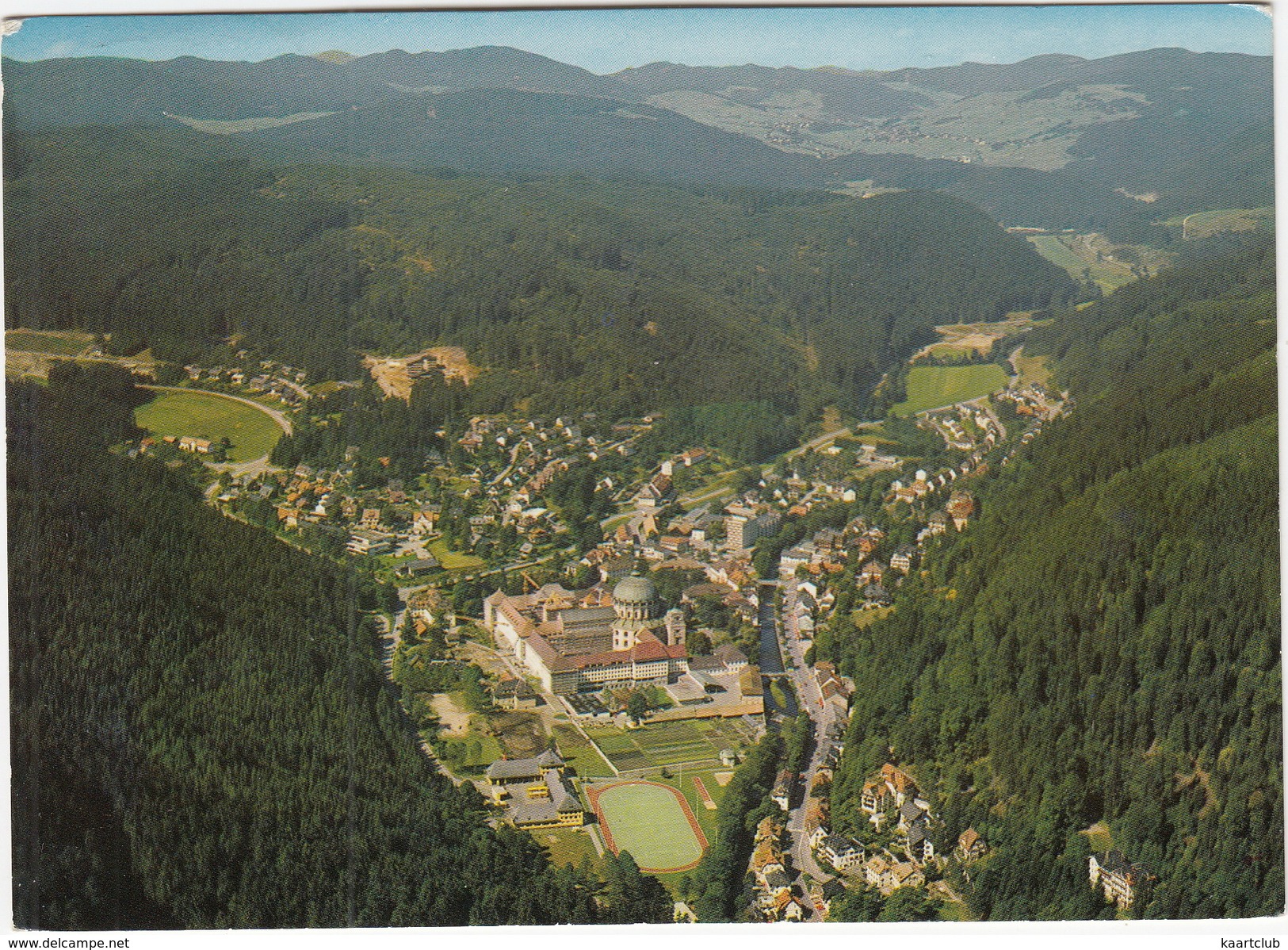 St. Blasien: Kolleg St. Blasien (Jesuiten-Gymnasium) Mit Sportanlagen "Alte Post" - (Hochschwarzwald) - St. Blasien