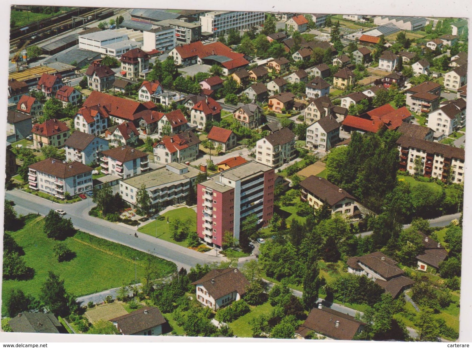 SUISSE,SCHWEIZ,SVIZZERA,SWITZERLAND,HELVETIA,SWISS ,ARGOVIE,BADEN,WETTINGEN,VUE AERIENNE - Baden