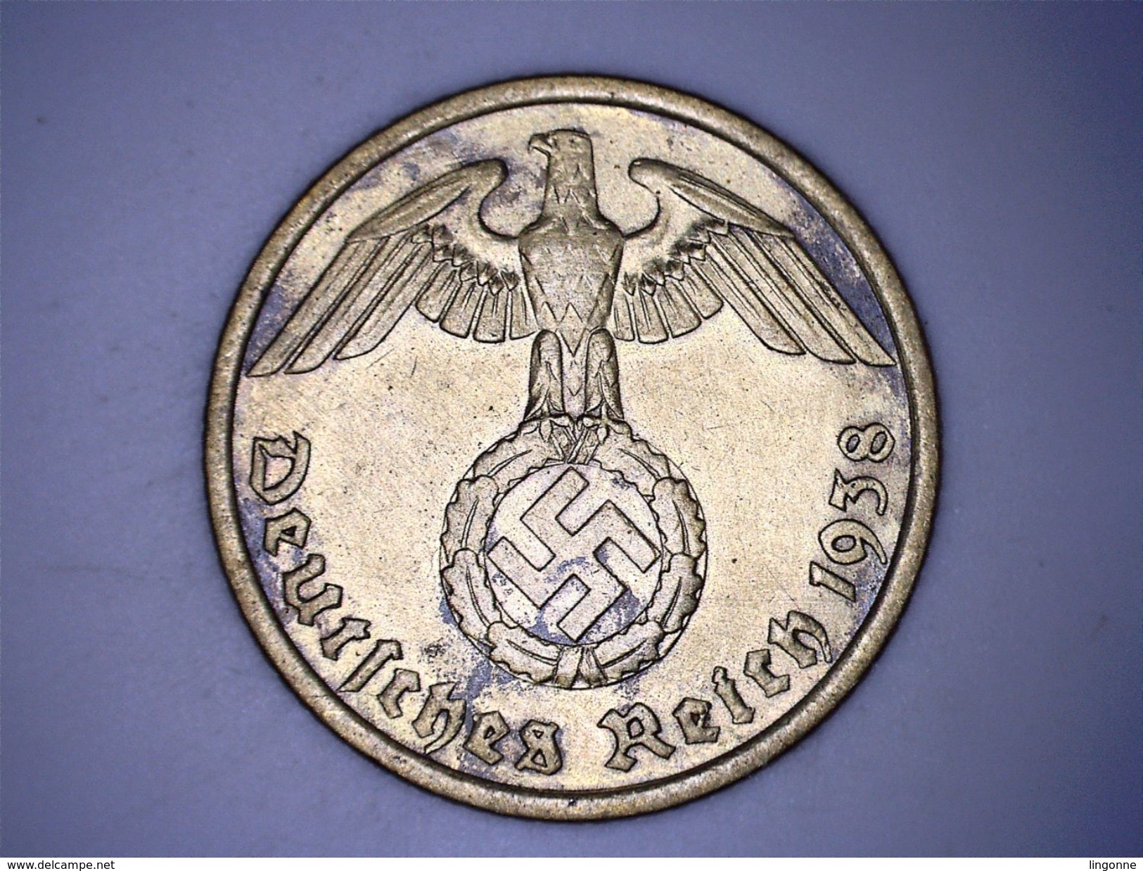 Allemagne - IIIe Reich - 10 Reichspfennig 1938 G - 10 Reichspfennig