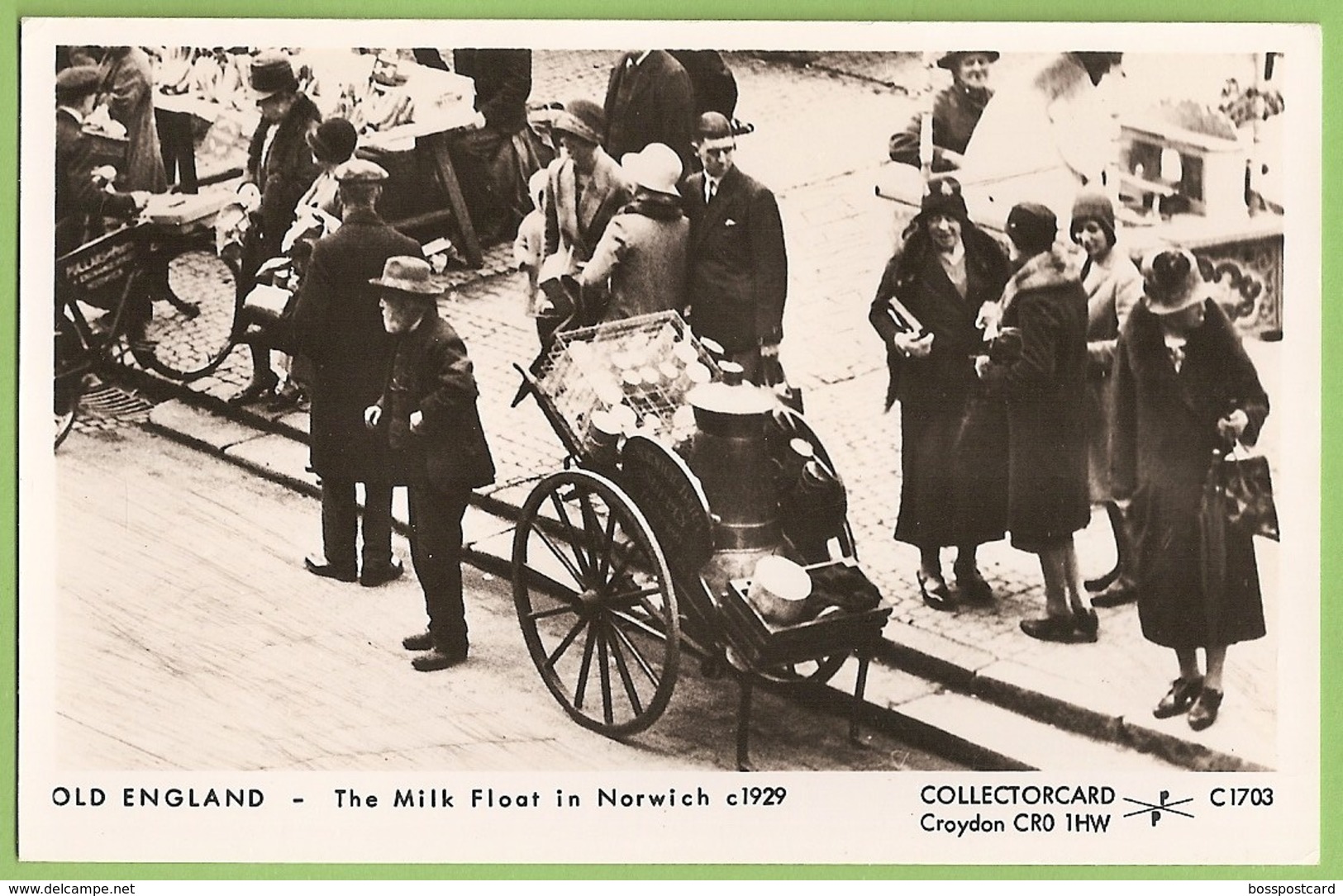 Norwich - The Milk Float, 1929 - England - Norwich