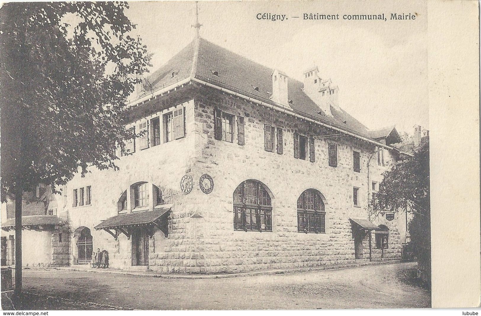 Céligny - Bâtiment Communal, Mairie              1912 - Céligny