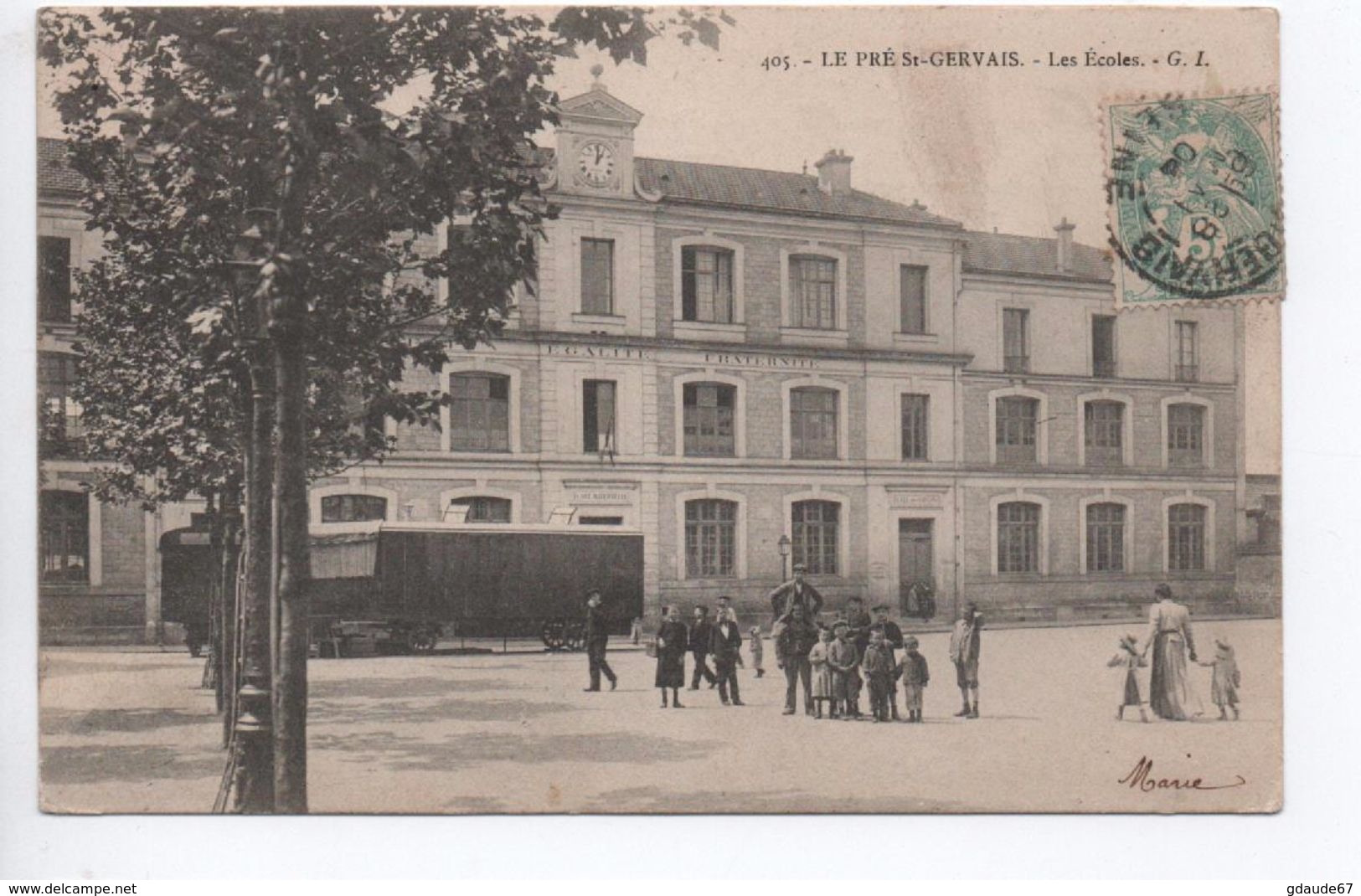 LE PRE SAINT GERVAIS (93) - LES ECOLES - Le Pre Saint Gervais