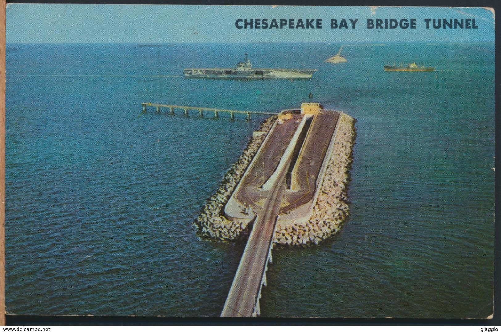 °°° 9267 - USA - VA - CHESAPEAKE BAY BRIDGE TUNNEL - 1971 °°° - Chesapeake