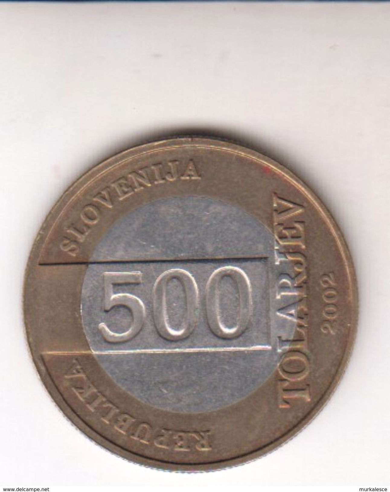 SLOVENIJA  500  TOLAR - Slovénie