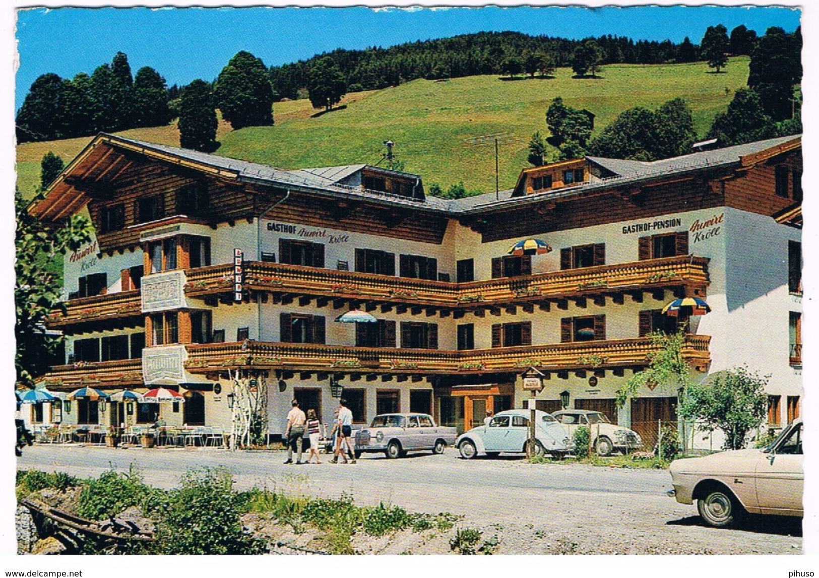 Ö-3452  SAALBACH : Gasthof Pension Auwirt - Saalbach