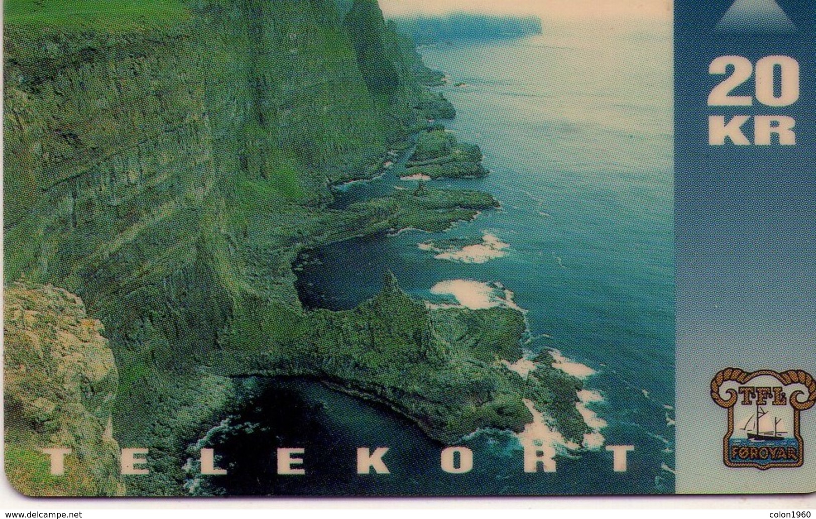 ISLAS FEROE. FO-FOT-0001. Vágseiði. 1993-03. 25000 Ex. (006) - Féroé (Iles)