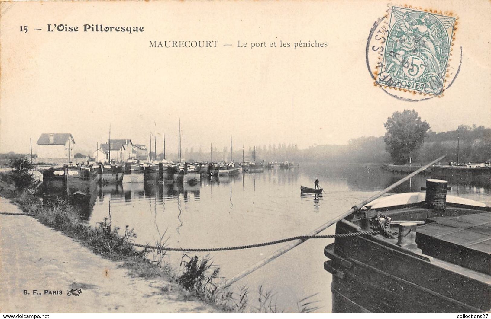 78-MAURECOURT- LE PORT ET LES PENICHES - Maurecourt