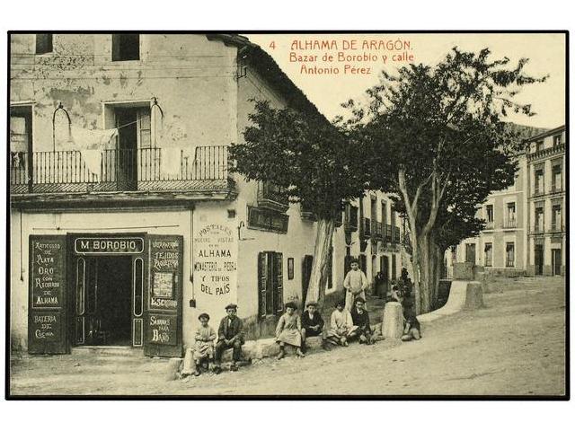 3369 ESPAÑA. ZARAGOZA. ALHAMA. Bazar De Borobio. - Autres & Non Classés