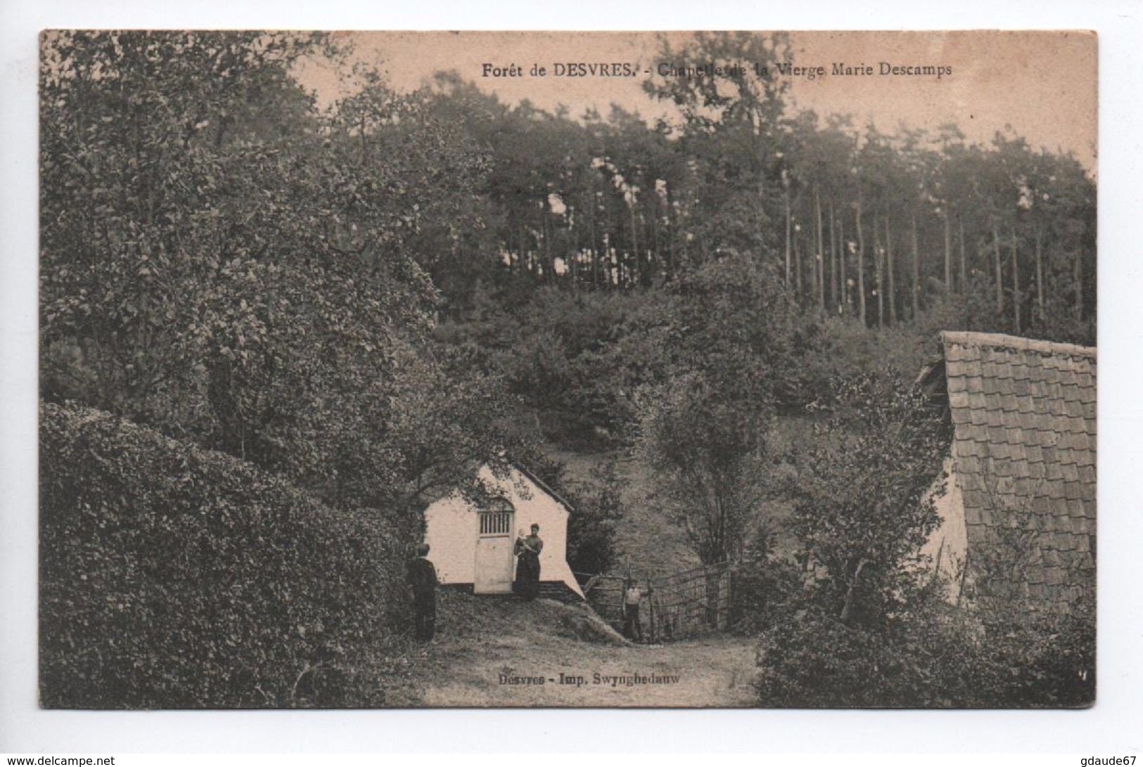 FORET De DESVRES (62) - CHAPELLE DE LA VIERGE MARIE DESCAMPS - Desvres