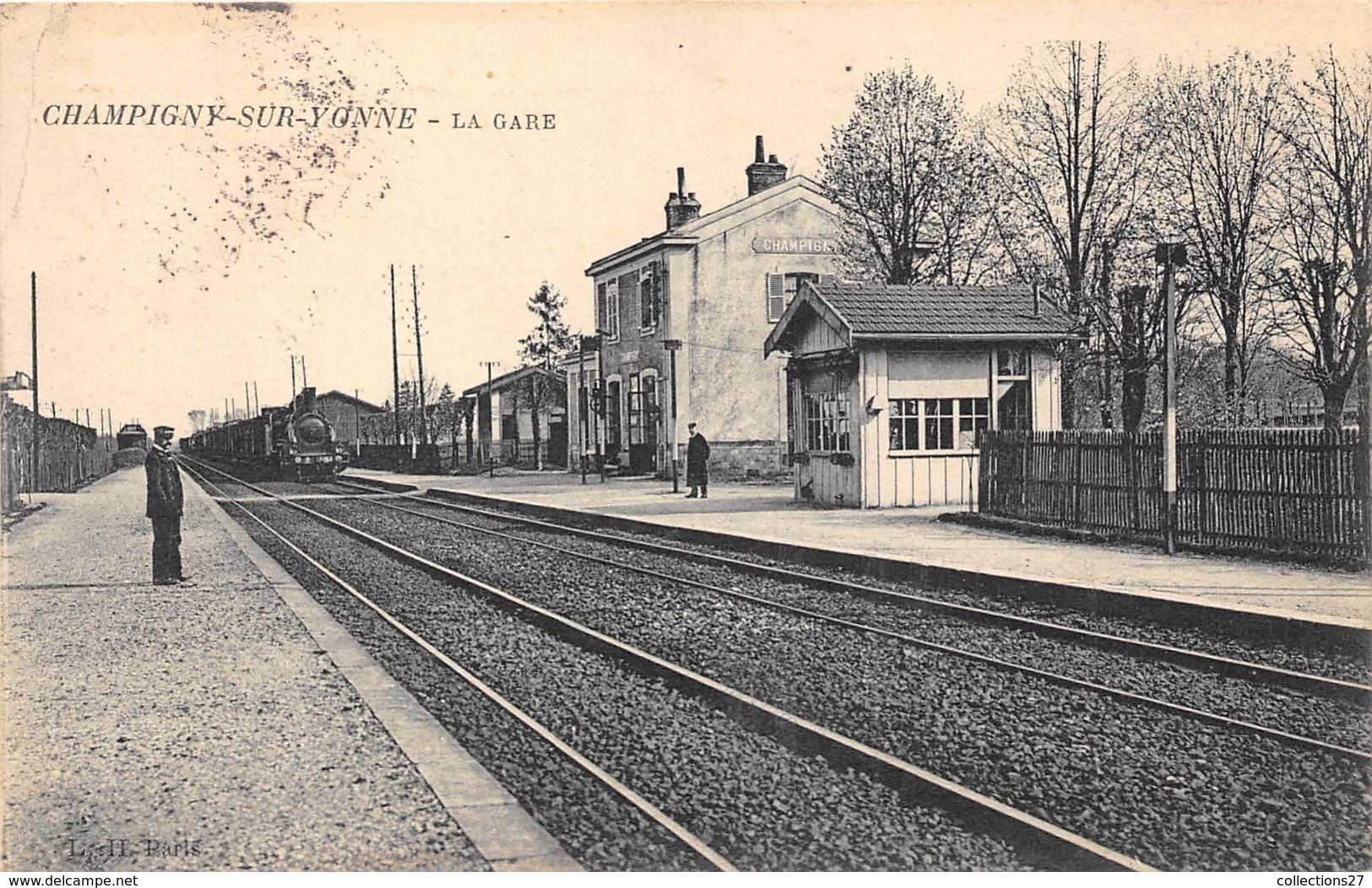 89-CHAMPIGNY-SUR-YONNE- LA GARE - Champigny