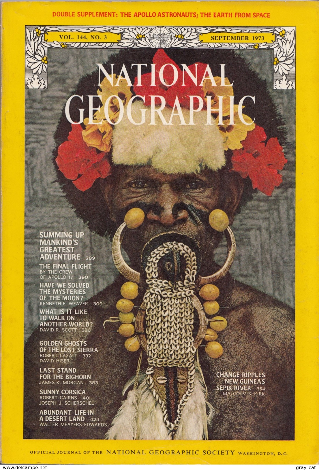 National Geographic Vol. 144 No. 3 September 1973 - Reisen