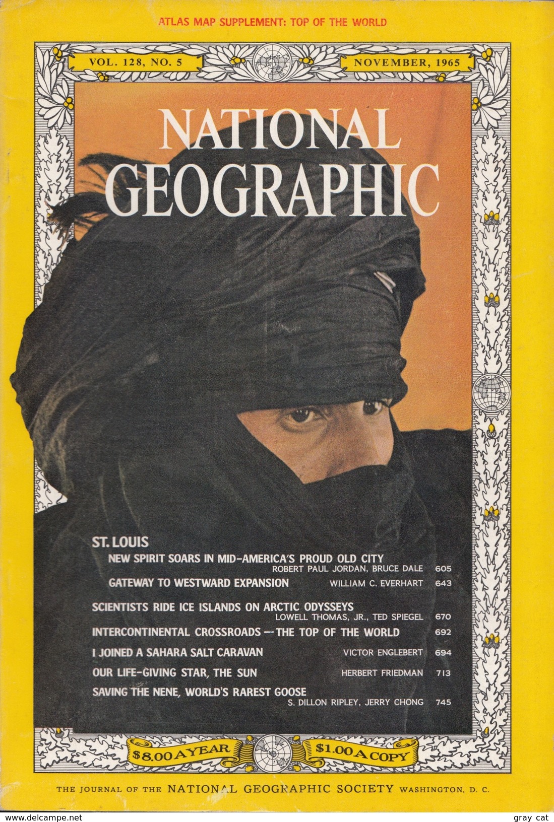 National Geographic Vol. 128 No. 5 November 1965 - Travel/ Exploration