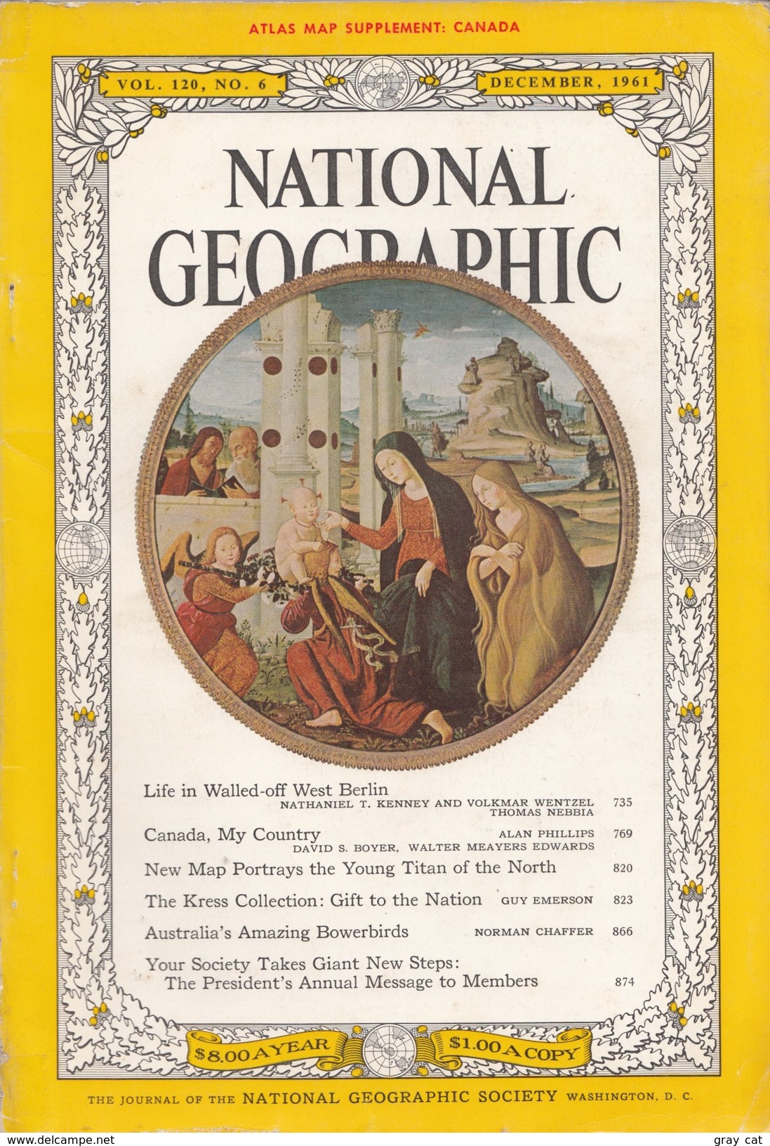 National Geographic Vol. 120 No. 6 December 1961 - Reisen