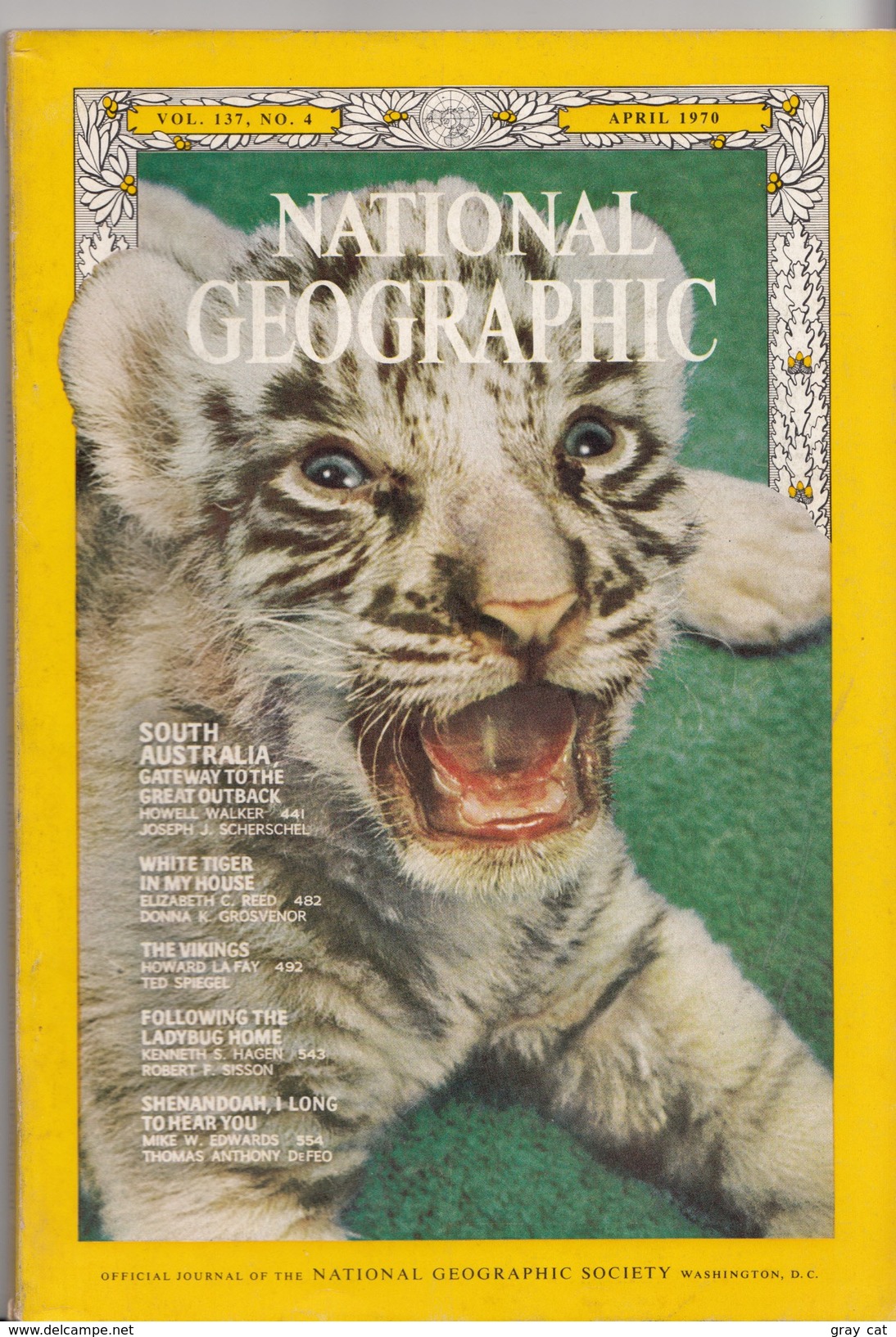 National Geographic Vol. 137, No. 4, April 1970 - Reisen