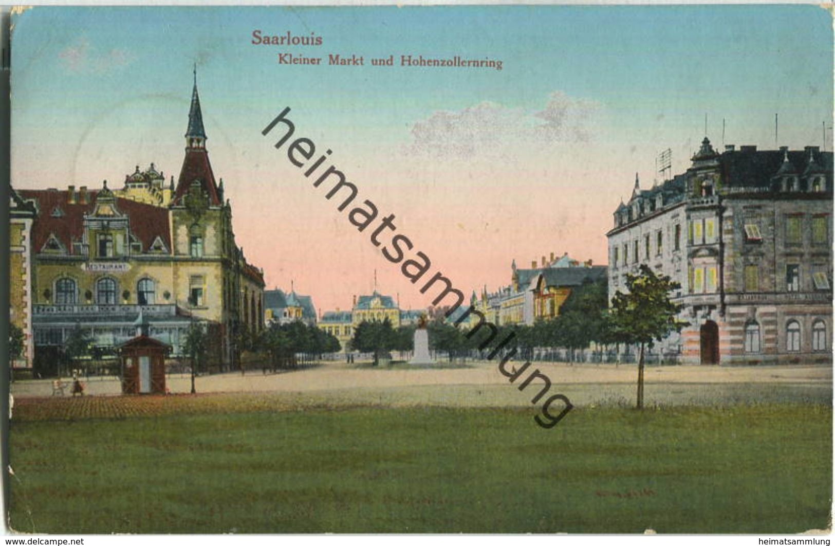 Saarlouis - Kleiner Markt - Hohenzollernring - Kreis Saarlouis