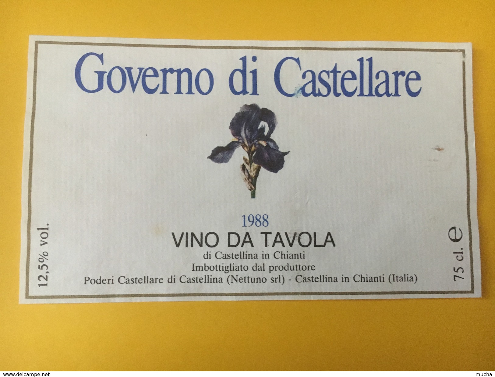 5518 -  Governo Di Castellare 1988 Italie - Blumen