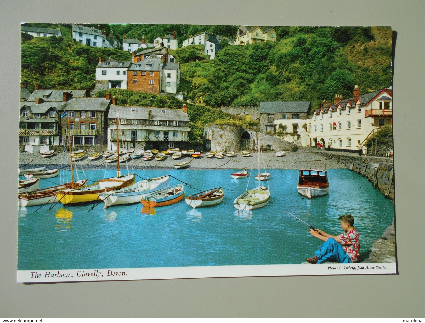 ANGLETERRE DEVON CLOVELLY THE HARBOUR - Clovelly