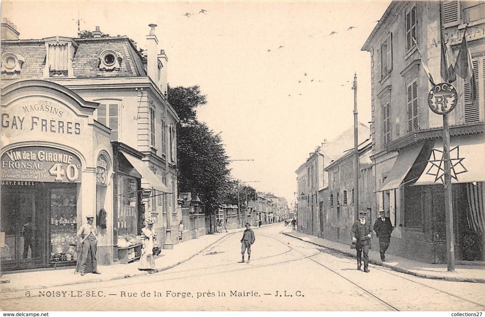 93-NOISY-LE-SEC- RUE DE LA FORGE PRES LA MAIRIE - Noisy Le Sec