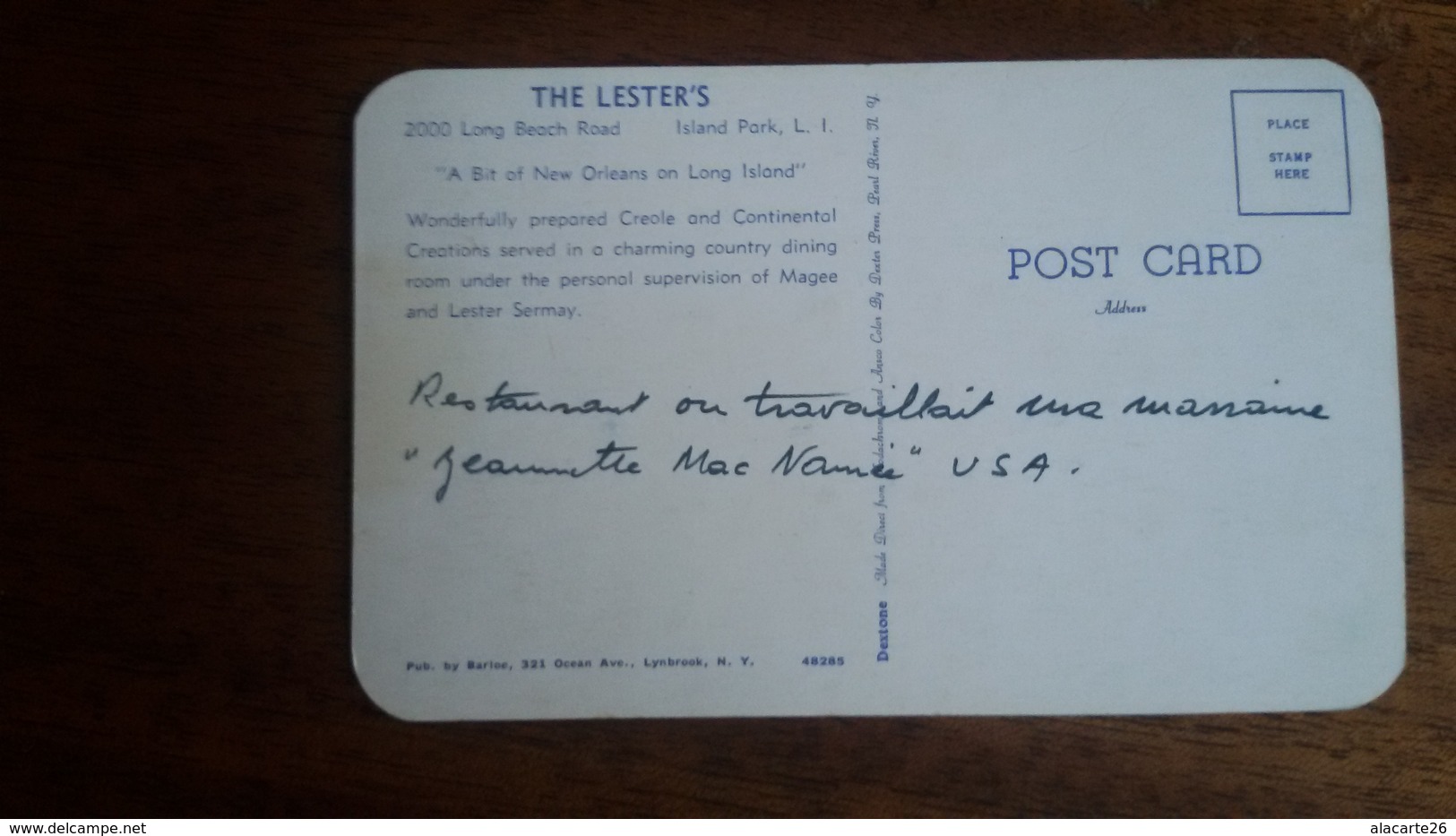 CPA USA - THE LESTER'S Long Beach Road - Island Park, L.I. - Other & Unclassified