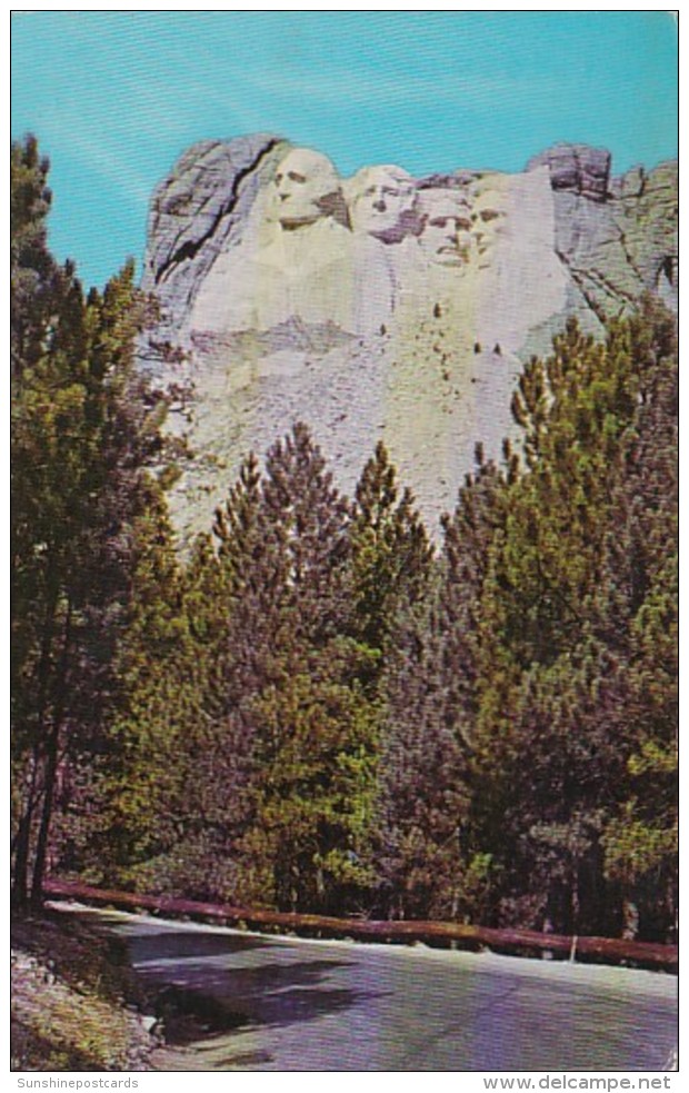South Dakota Mount Rushmore National Monument 1963 - Mount Rushmore